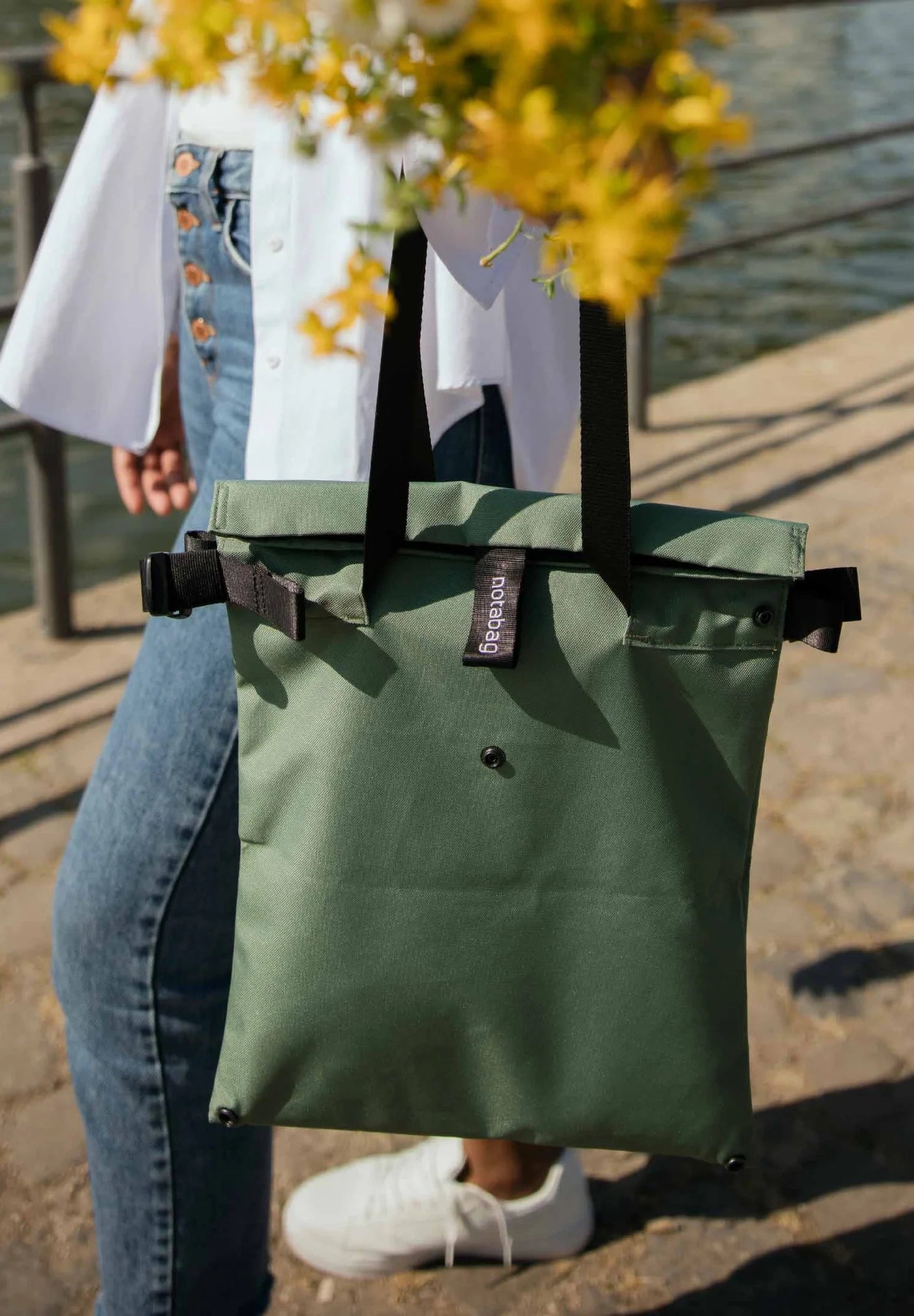 NOTABAG - Notabag Crossbody - Fern Green - BACKYARD