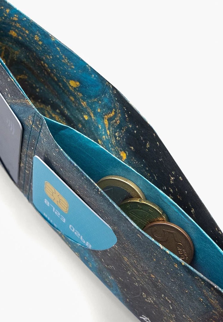 PAPRCUTS - RFID Portemonnaie - Saphire Marble - BACKYARD