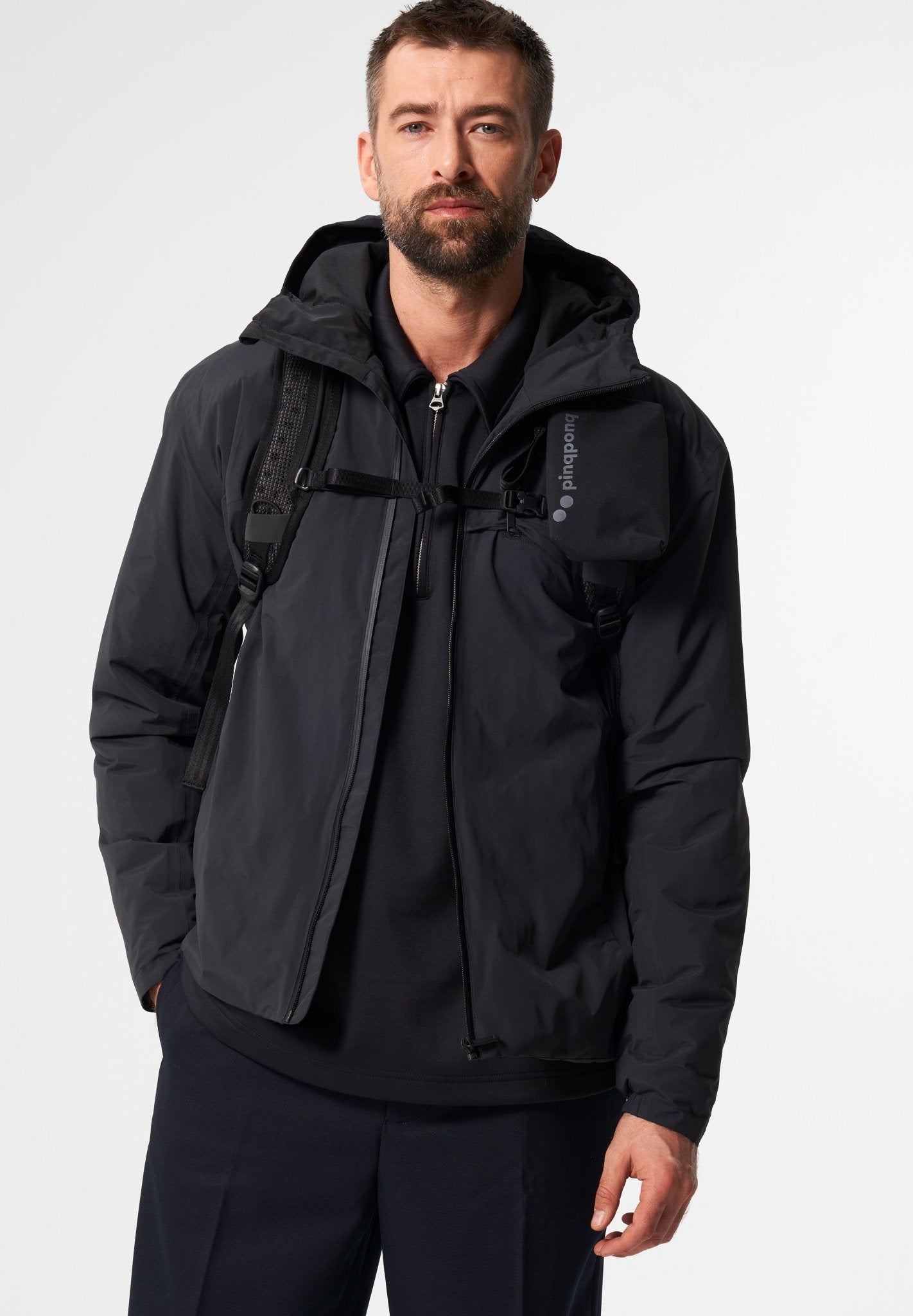 PINQPONQ - Komut Medium - Solid Black - BACKYARD