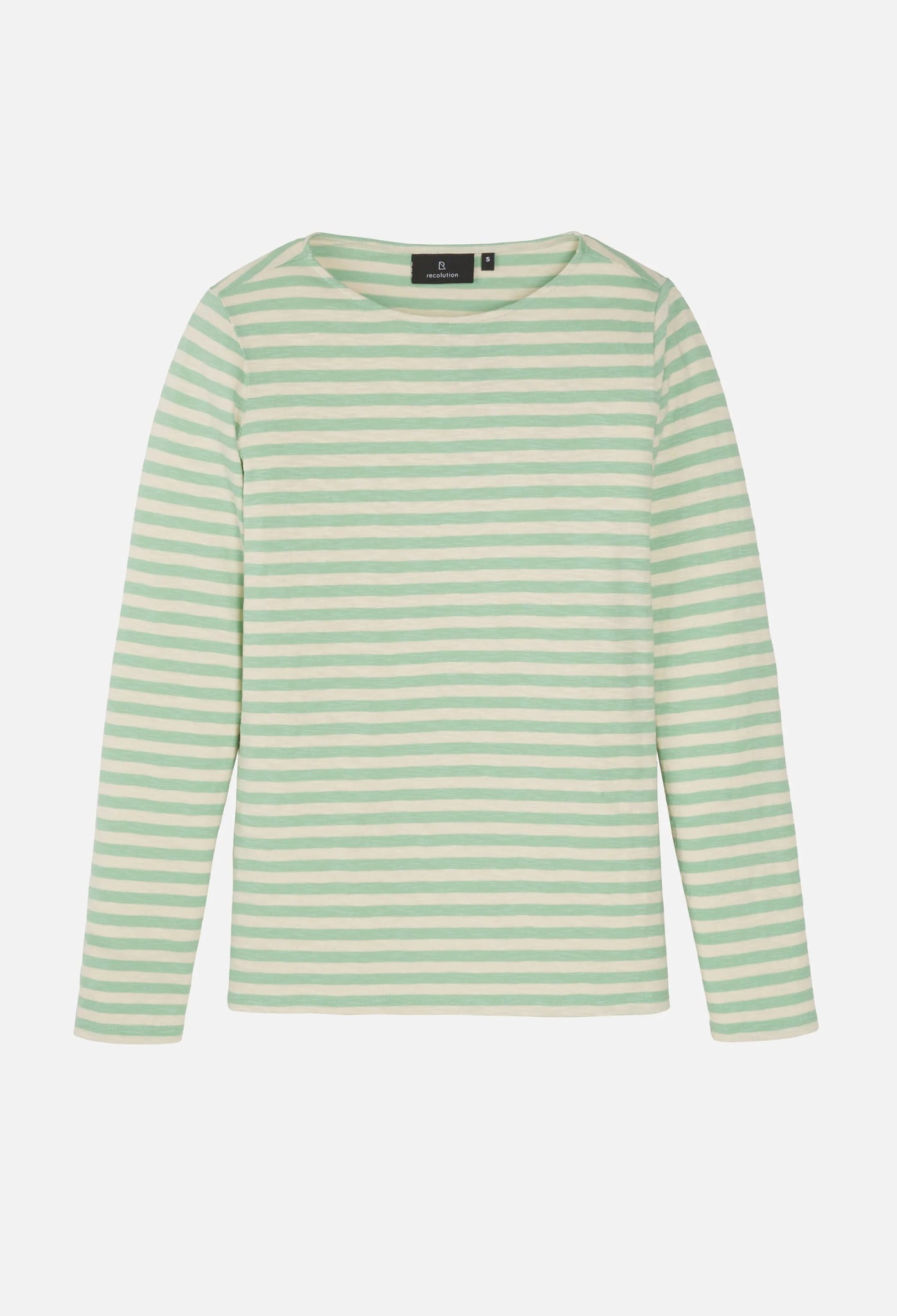 RECOLUTION - Iris Stripes - Sage Green - BACKYARD