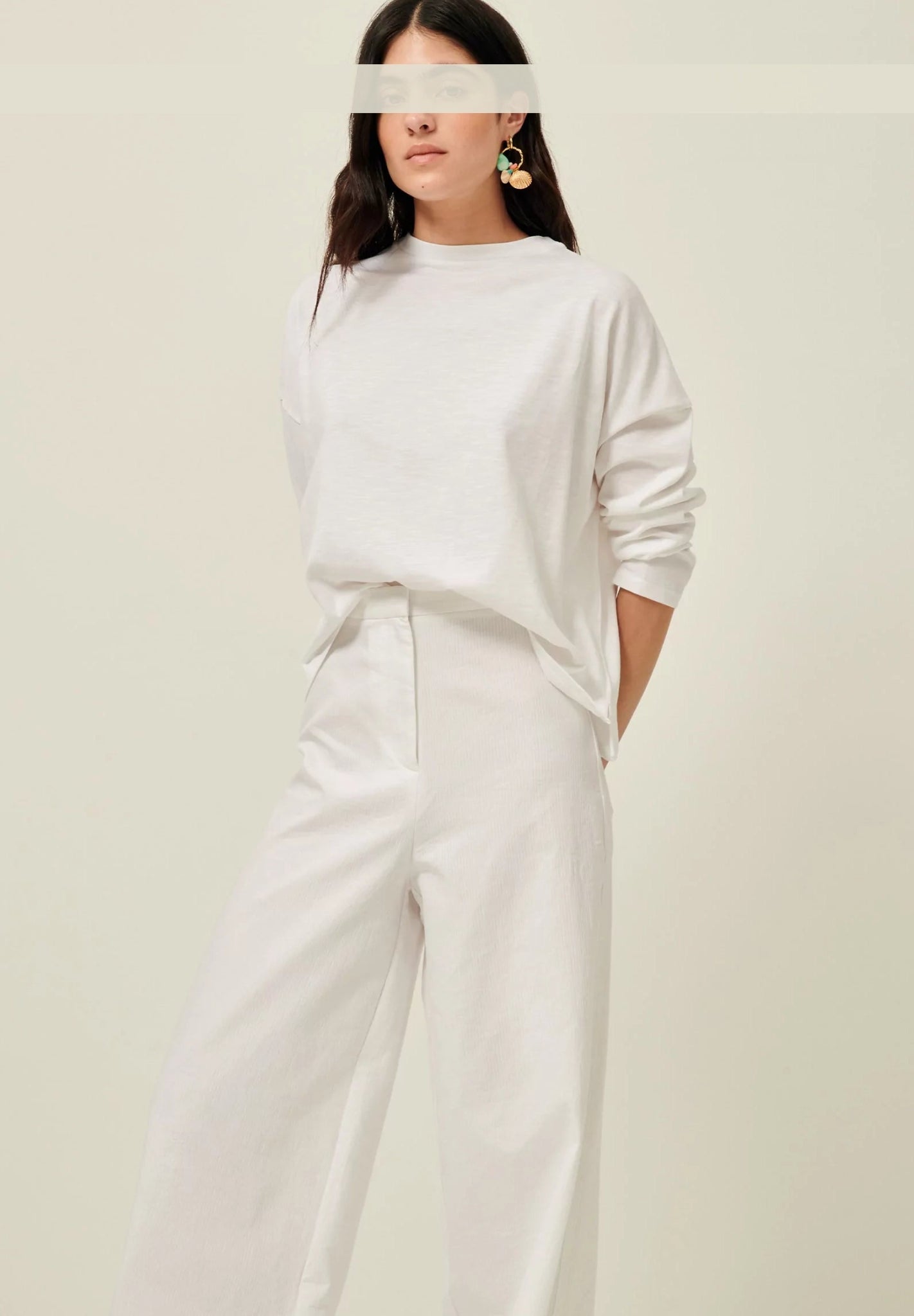 SESSUN - Simeon Tee - Optical White - BACKYARD